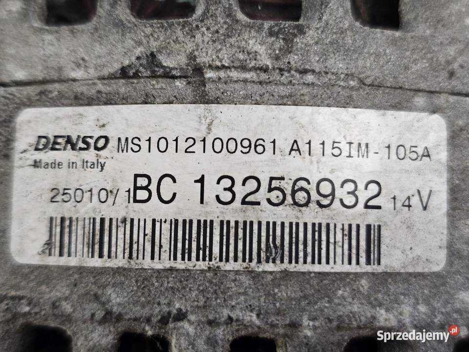 OPEL CORSA MERIVA 13 CDTI A13DTC 75 12r