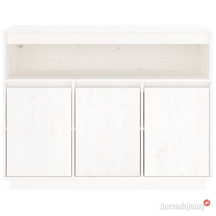 Szafka biała 1045x34x80 lite drewno sosnowe Warszawa