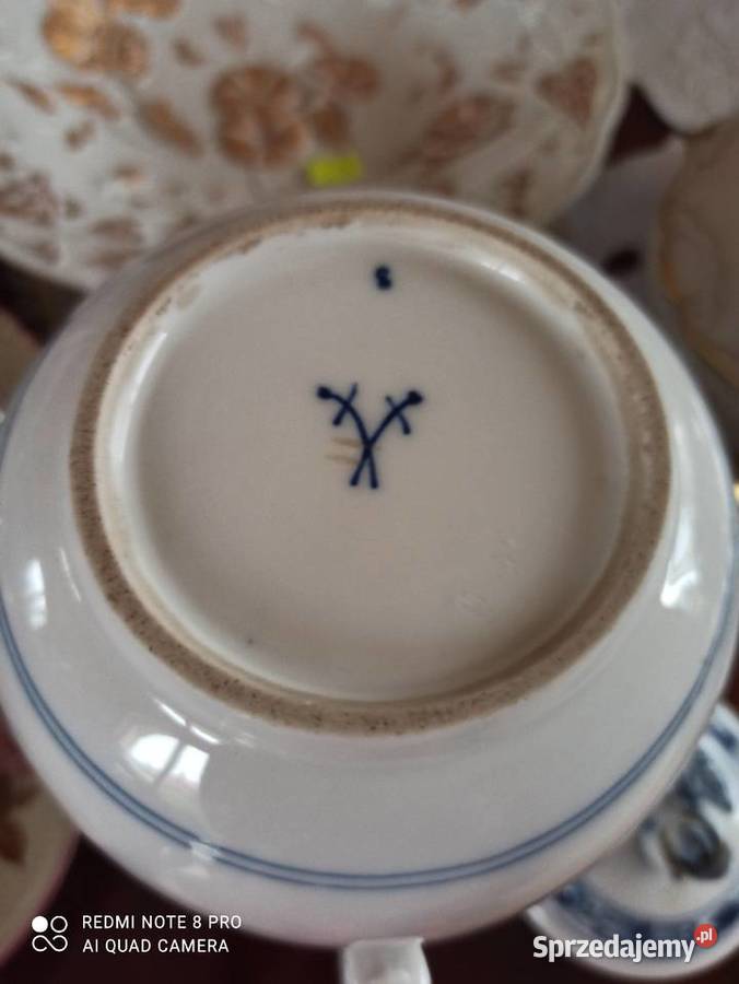 Dzbanek Meissen Miśnia Wzór cebulowy Gdańsk