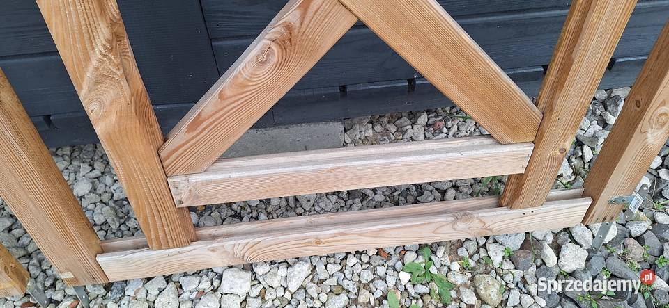 Balustrada drewniana krzyżowa wielkopolskie Poznań