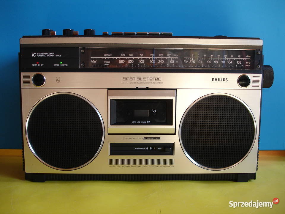 Radiomagnetofon PHILIPS 22 AR580 Zielona Góra