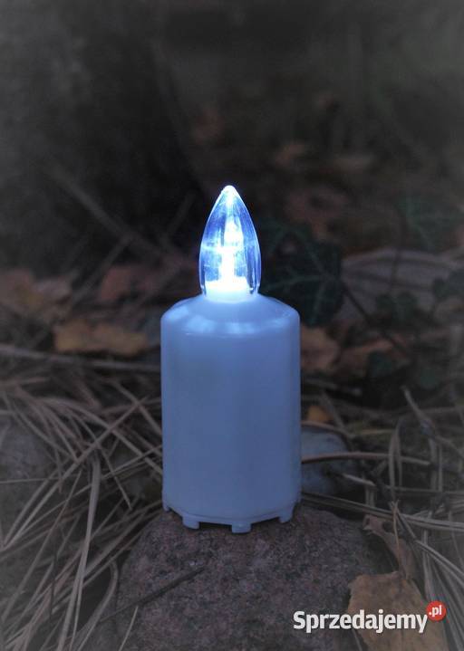 Znicz elektryczny Ceremony Promyk 4 biały Lublin sprzedam