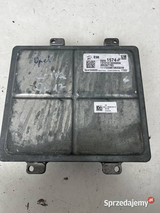Sterownik komputer Opel zafira c Mielec sprzedam