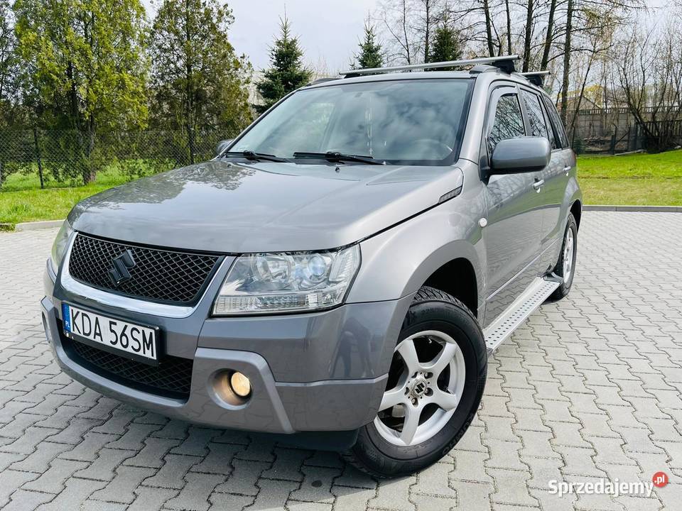 Suzuki Grand Vitara 20 benzyna LPG 2006r grafitowy Dąbrowa Tarnowska
