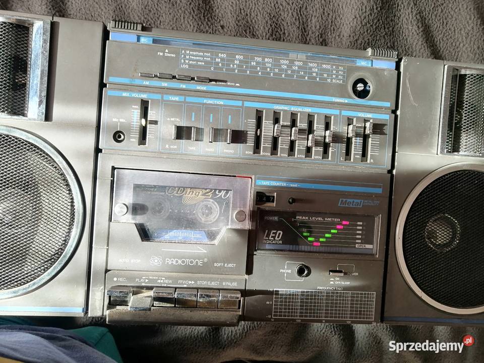 Radiomagnetofon ghettoblaster RADIOTONE RCX170 dolnośląskie