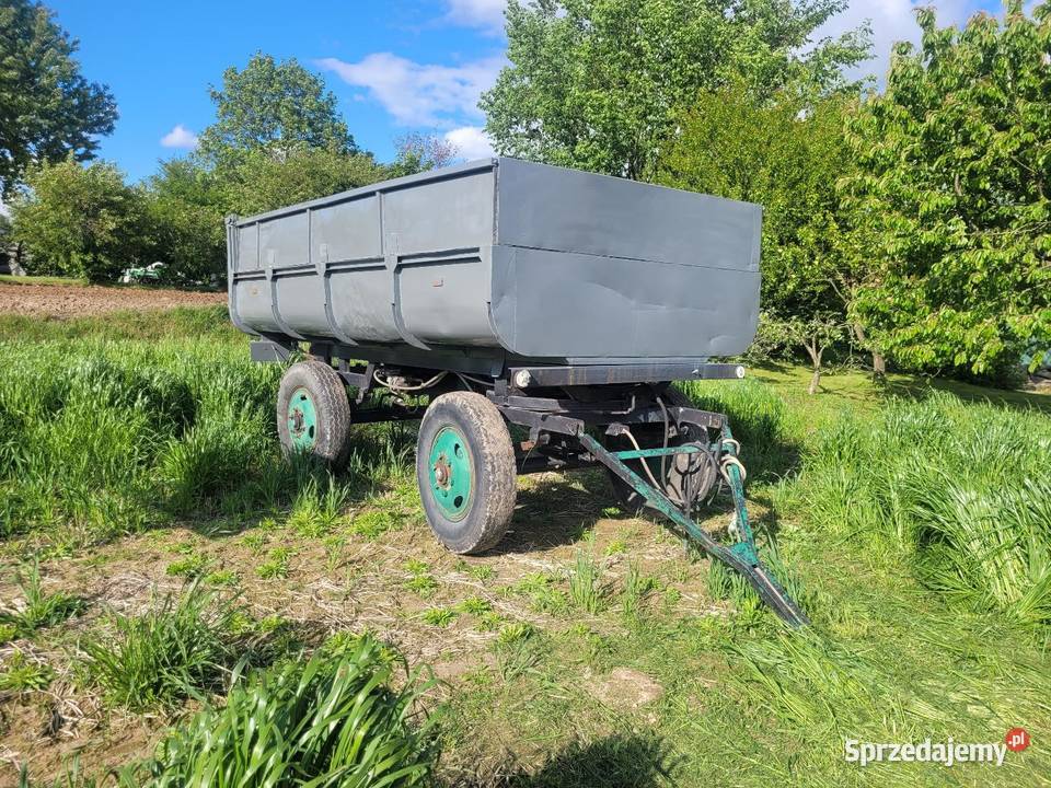 Przyczepa Rolnicza wywrotka nieuszkodzony lubelskie Bychawka Druga
