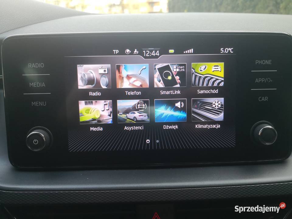 Skoda Scala Ambition Serwis Aso Salon Nawigacja immobilizer małopolskie Kraków