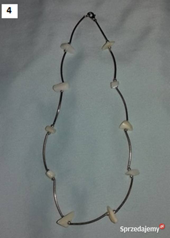 Naszyjnik korale kolia różne kamienie Pozostałe Warszawa