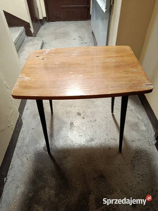 Stolik patyczak PRL Wołomin