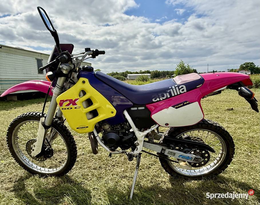 KULTOWA APRILIA RX 50 z lat 90 Oryginał z Włoch łódzkie Poddębice