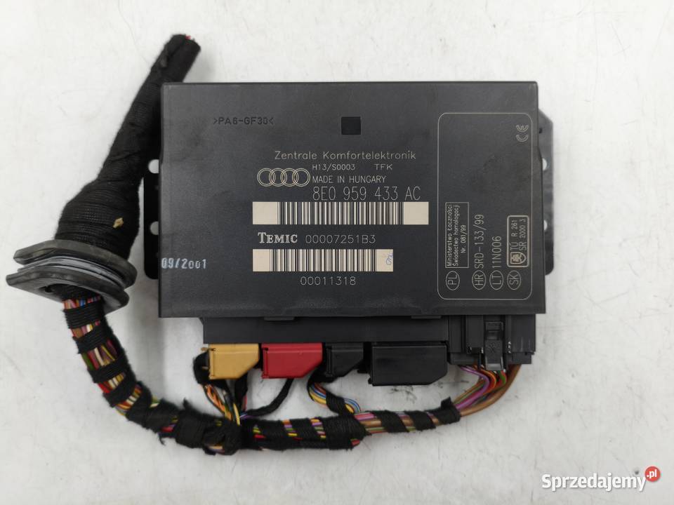Moduł Komfortu Sterownik Audi A4 B6 B7 Wyszków