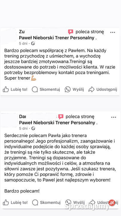 Trener personalny treningi Poznań wielkopolskie