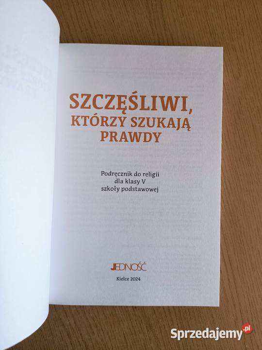 Szczęśliwi którzy szukają prawdy Podręcznik Podręczniki sprzedam