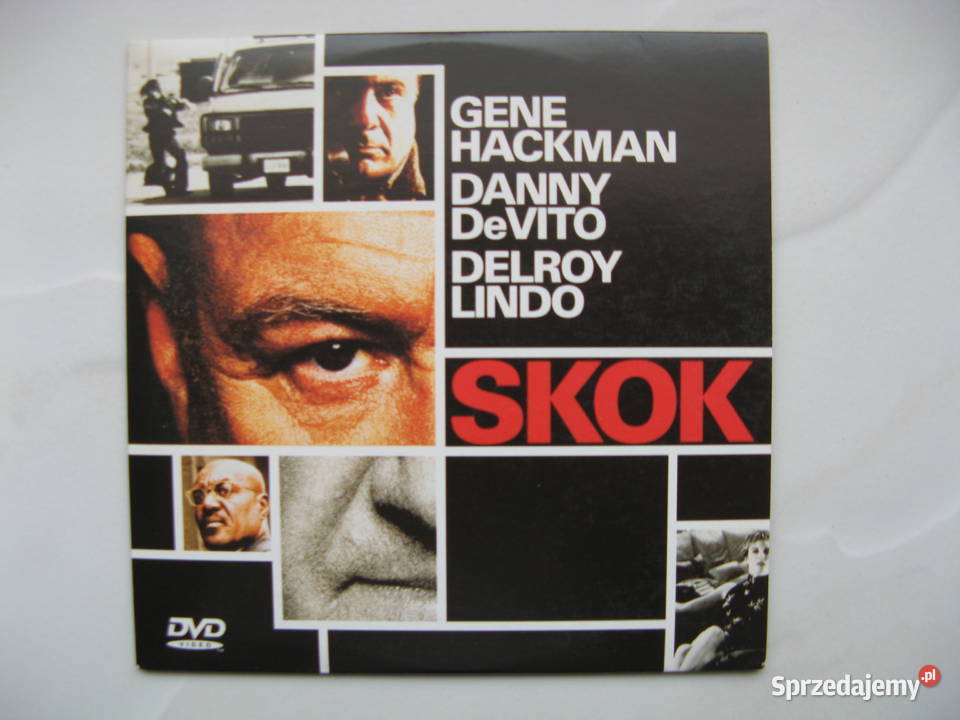 DVD Skok Gene Hackman Danny DeVito sensacyjny wielkopolskie Poznań