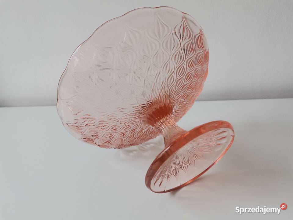 Stara mała patera owocarka Migdały ET Drost HSG Katowice