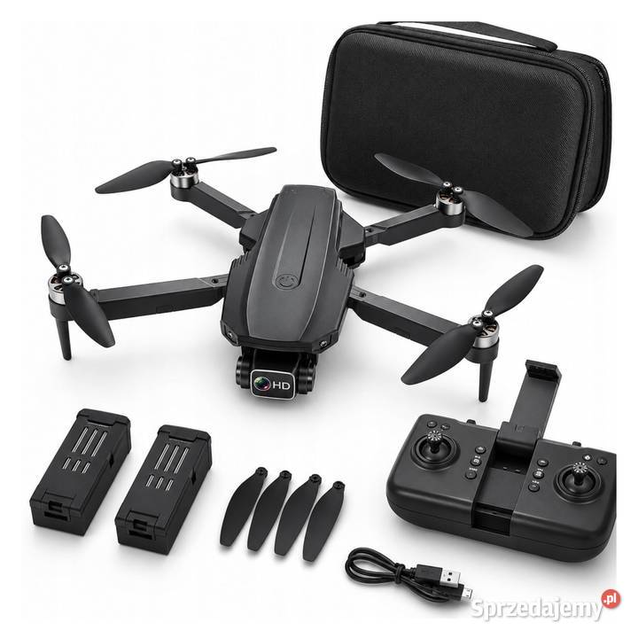 Dron Wipkviey B12 kamera 4K GPS FPV 5G WiFi 2 GPS i akcesoria Toruń