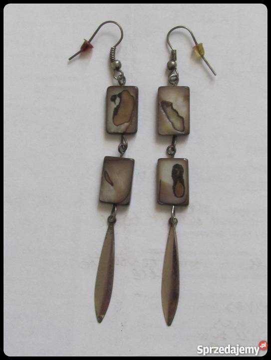 Kolczyki długie wiszące Płock