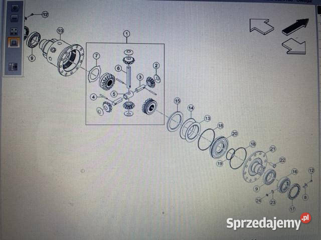 Carraro 2555s części Jastrzębniki