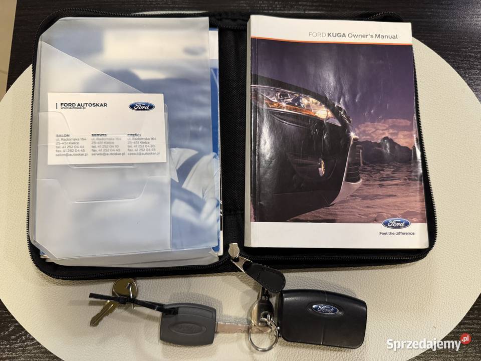 FORD KUGA I 4X4 hak radio SONY niski przebieg immobilizer Kuga Kielce