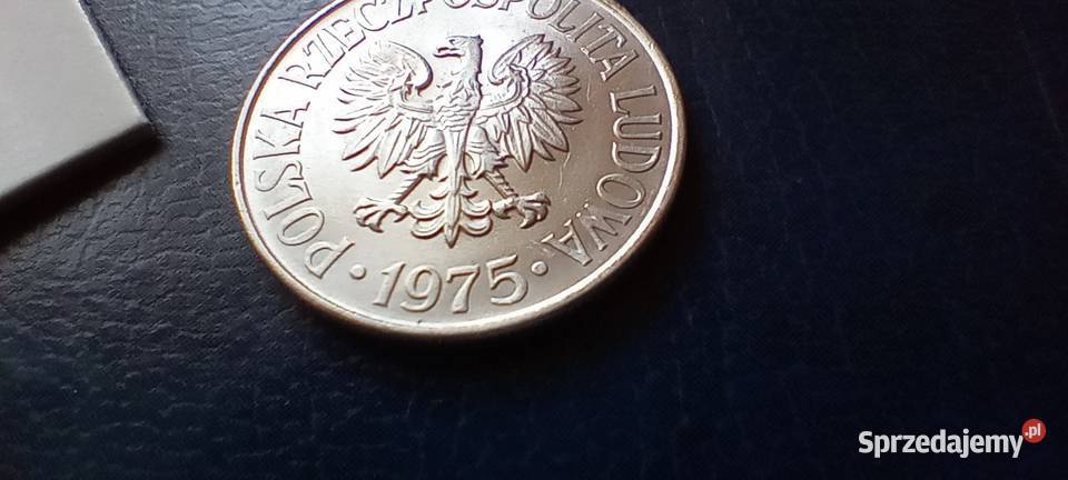 Stare monety 50 groszy 1975 PRL Polska Cudo Numizmatyka Lesko sprzedam