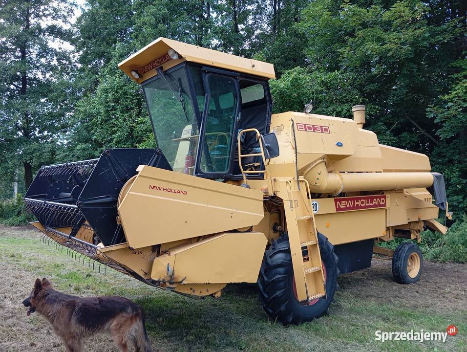 Kombajn HOLLAND 8030 1989r heder nowego Sieczkarnia-rozdrabniacz łódzkie