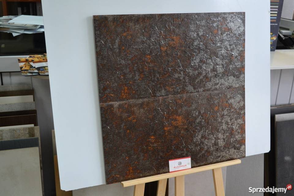 Gres płytka 30x60 Inox nowa gala Design stal Zakopane