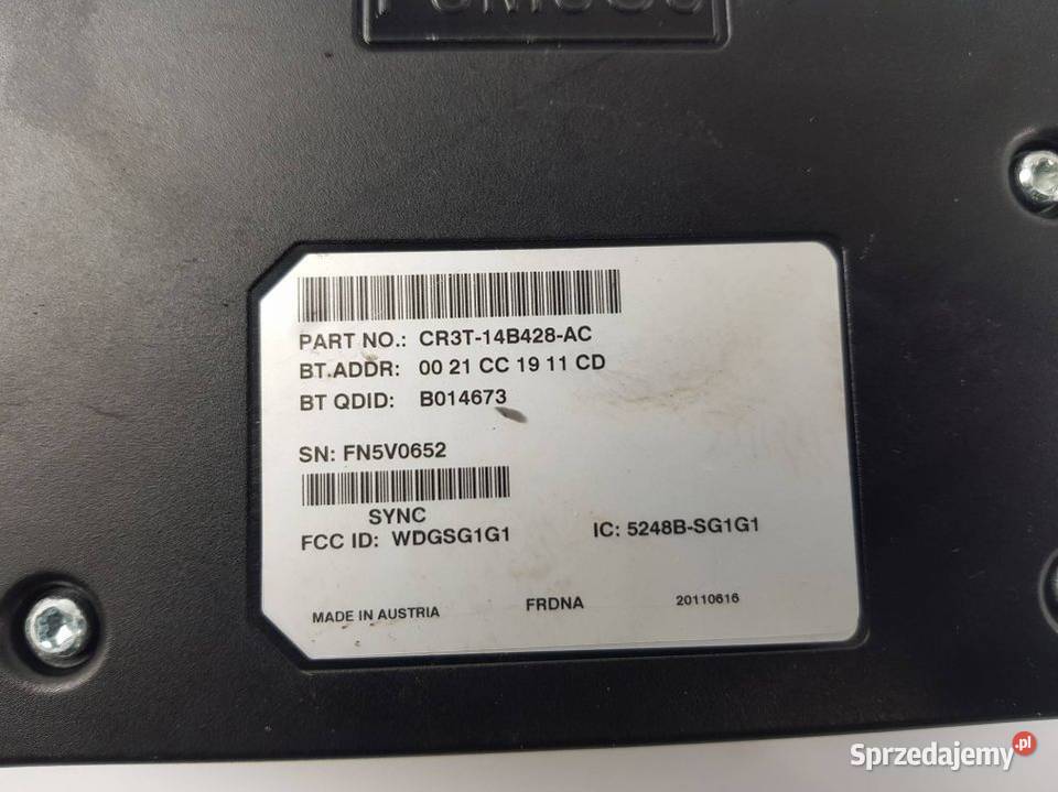 MODUŁ CR3T14B428AC FORD MUSTANG V 2011 FV23 Lipno