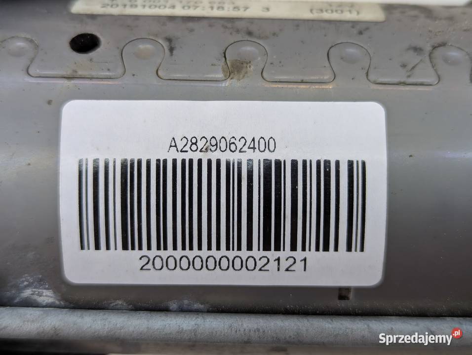 ROZRUSZNIK MERCEDES BKLASA W247 A2829062400 Wyposażenie elektryczne podlaskie Białystok