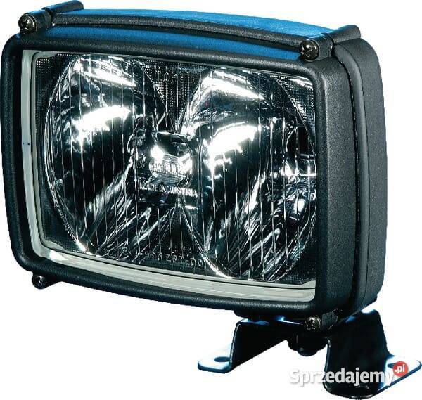 Lampa robocza prostokątna H3 bez uchwytu double Kamionna