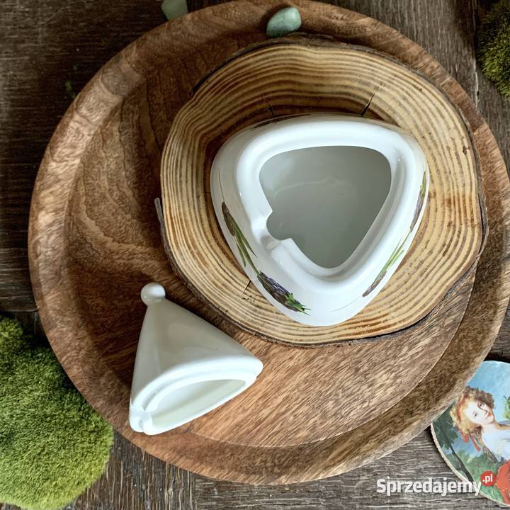 Cukiernica ceramiczna motyw botaniczny jeżyny Myszków