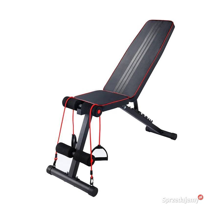 ławka do ćwiczeń skośna z ekspanderem Xsport Kraków