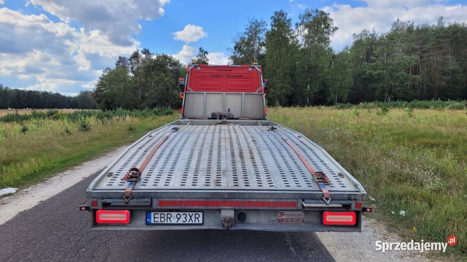 Mercedes Atego 1218 1224 Laweta Autolaweta euro regulowane zawieszenie Brzeziny