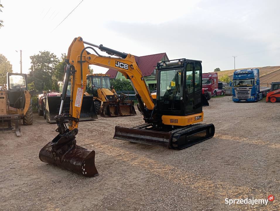 JCB 51 R1 MINI KOPARKA GASIENICOWA