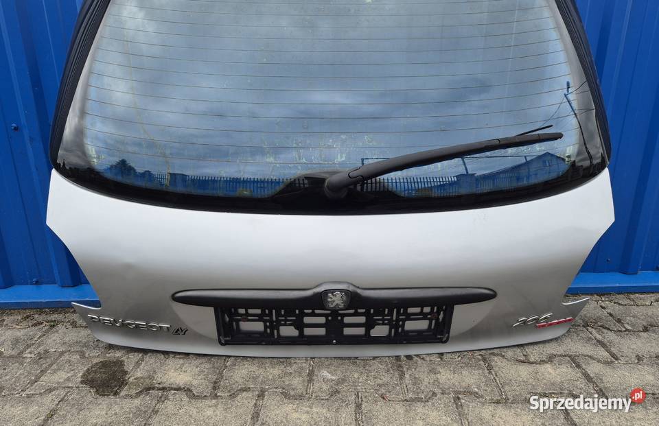KOMPLETNA KLAPA BAGAŻNIKA PEUGEOT 206 HATCHBACK świętokrzyskie Działoszyce