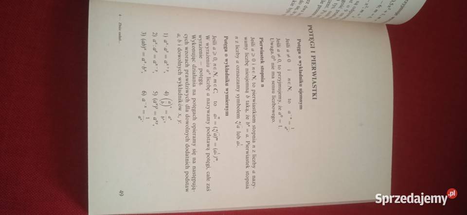 Podręcznik z matematyki zadania 1988r Świdnica sprzedam