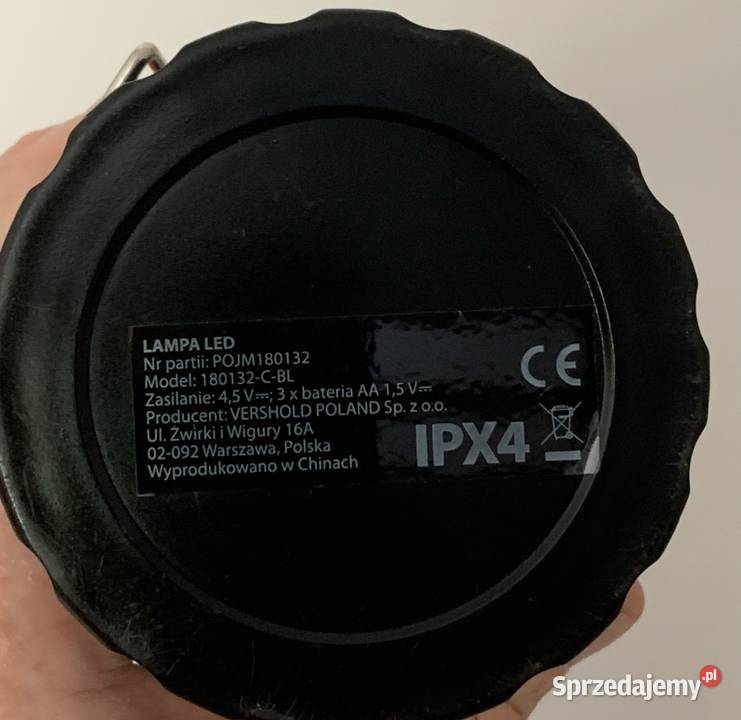 Lampa przenośna kempingowa led Nysa sprzedam