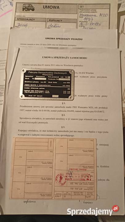 FSO Warszawa M20 57 70KM Bierzyce