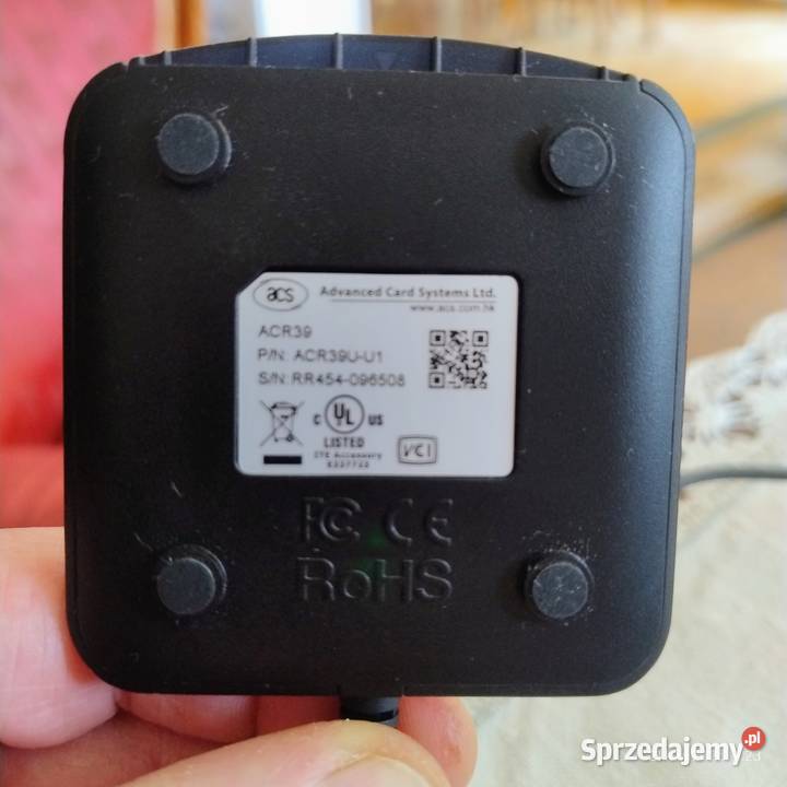 Czytnik ACR39UU1 kart stykowych elektronicznych Części i akcesoria Toruń