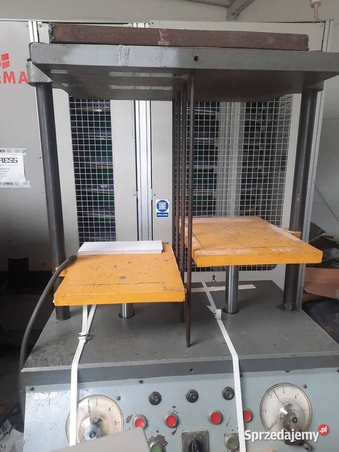 PRASA HYDRAULICZNA prasa introligatorska Nowy Tomyśl
