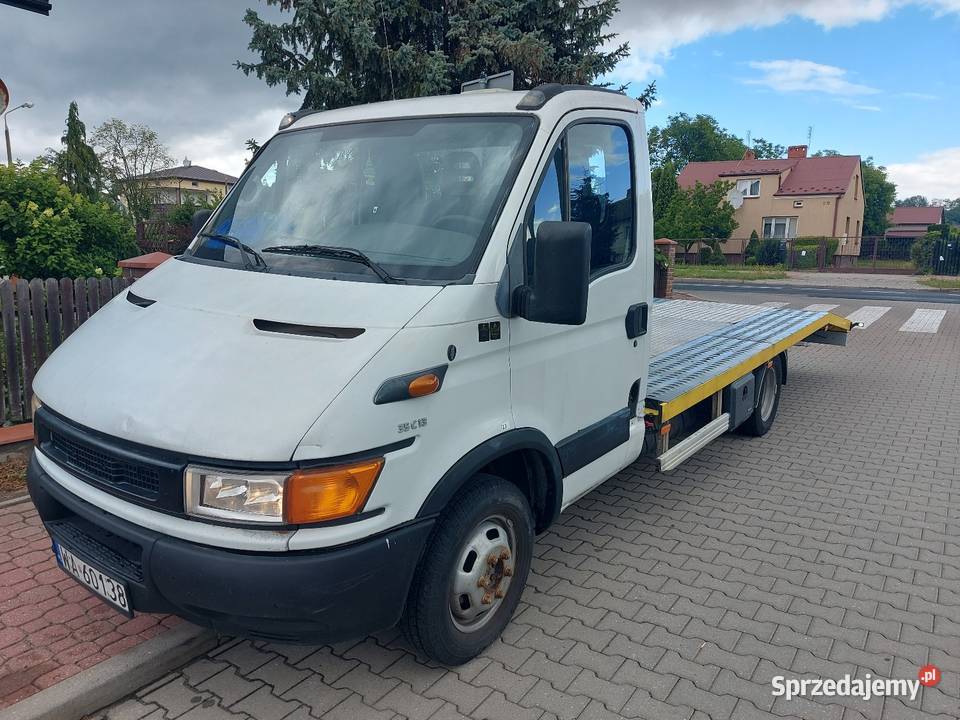 Laweta Iveco stan ramy wyciągarka 35t rana 6m 150KM lubelskie Puławy