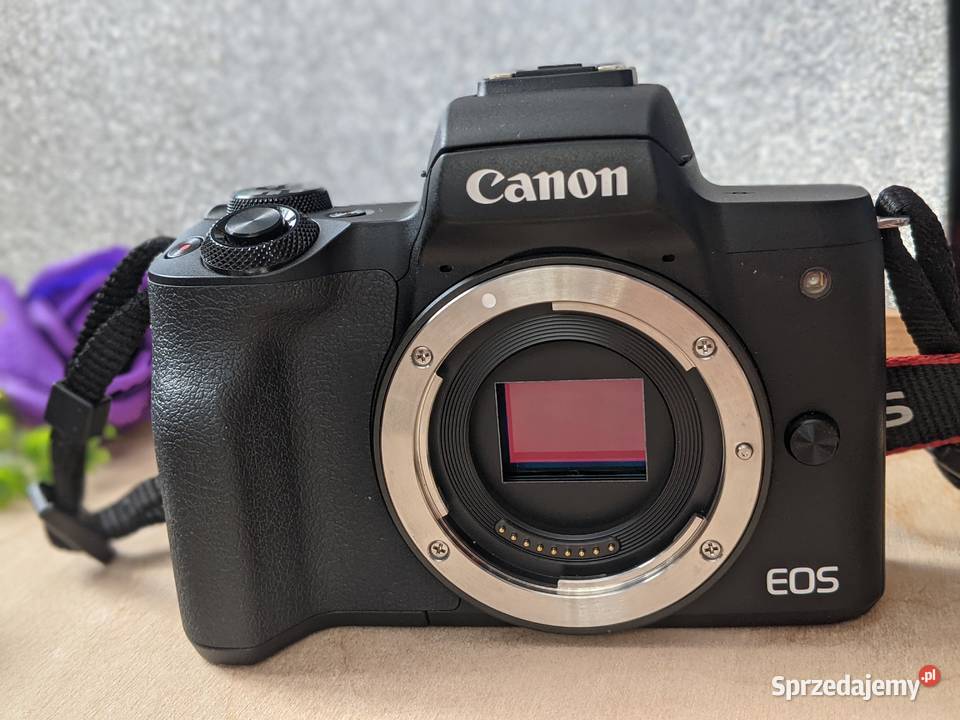 Aparat bezlusterkowiec Canon EOS M50 2 obiektywy Warszawa sprzedam