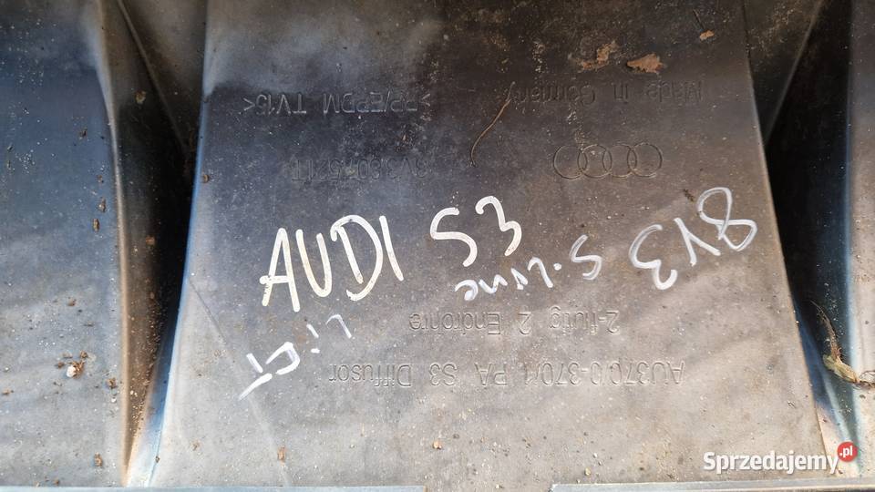 AUDI A3 LIFT SLINE ZDZDERZAK TYŁ TYLNY Słowikowo