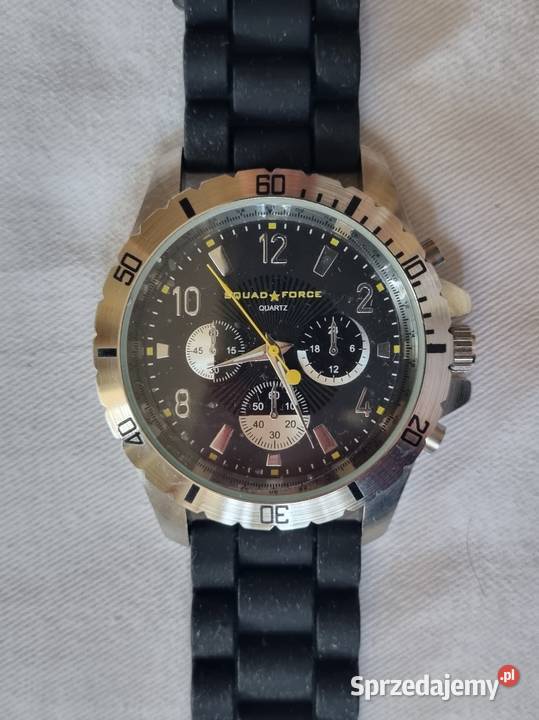 ZEGAREK ATLAS FOR MEN WATCHCZARNY PASEK na rękę Warszawa
