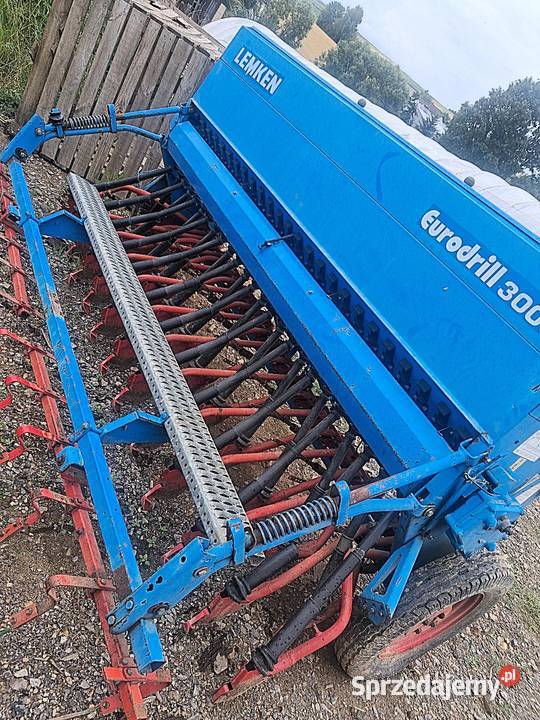 Siewnik Lemken Eurodrill 3m 25 redlic nieuszkodzony Miechów sprzedam