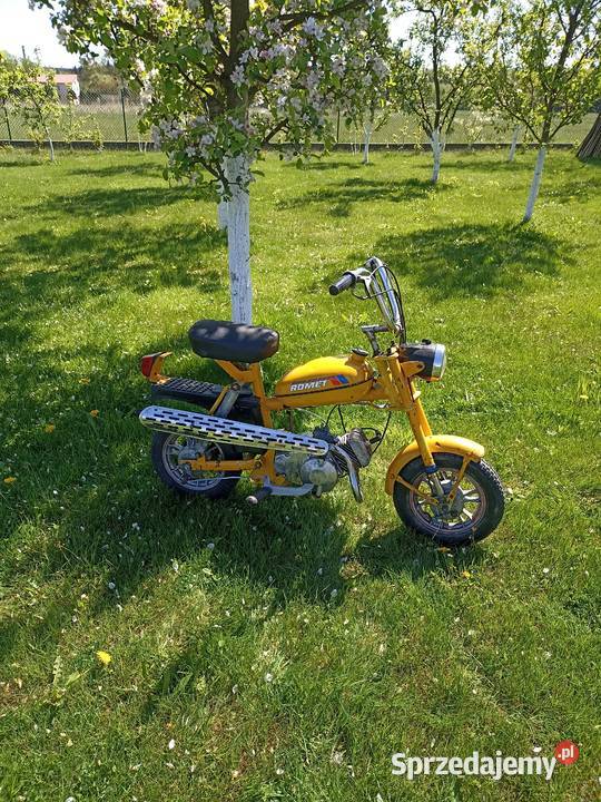 Romet pony M2 motorynka żółta nie Simson WSK Rok produkcji 1982 podkarpackie Kołaczyce