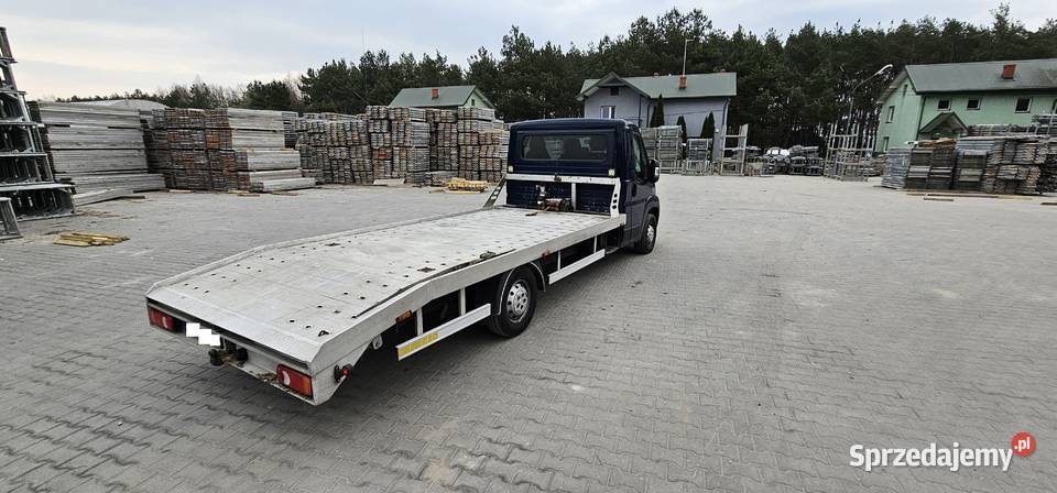 Fiat Ducato Multijet 130 auto laweta 2014 pomoc Siedlce
