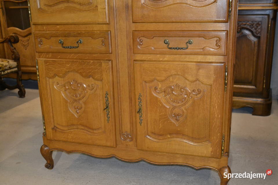 komoda pomocnik ludwikowski dąb Będzin