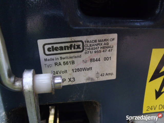OKAZJA RA 561 B Firmy Cleanfix Pozostałe Dąbrowa Górnicza