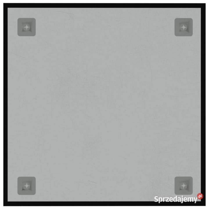 Ścienna tablica magnetyczna czarna 40x40 Warszawa