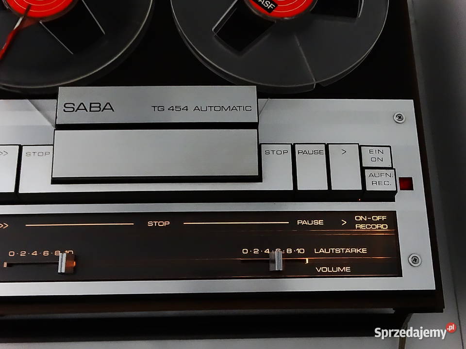 Magnetofon szpulowy SABA TG 454 H Magnetofony Biłgoraj